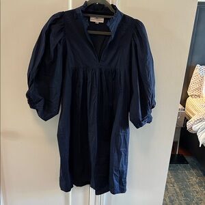 Wallflower Midnight Blue Long Sleeve Dress
